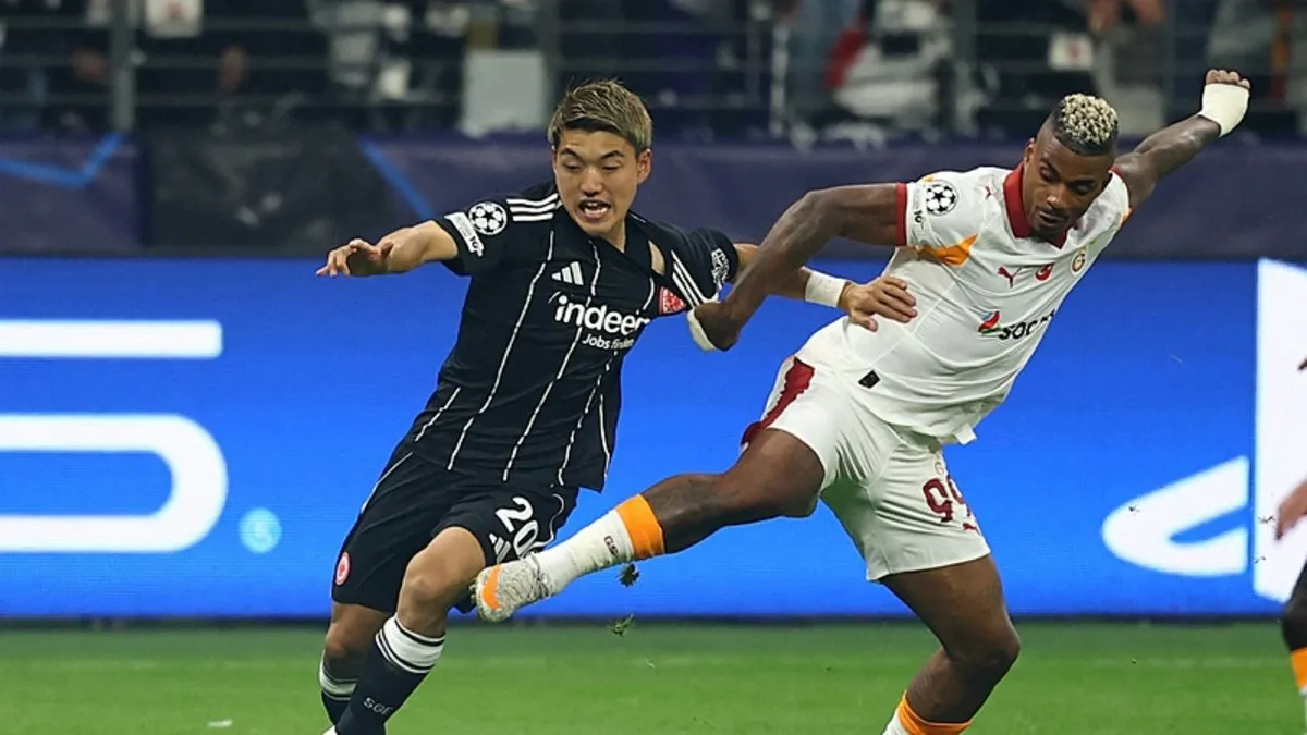 Galatasaray, Şampiyonlar Ligi'ne mağlubiyetle başladı! Frankfurt deplasmanından istediğini alamadı...