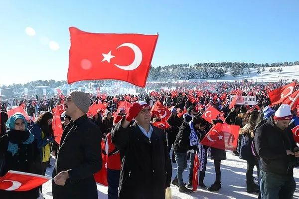 Sarıkamış şehitlerini anma yürüyüşü