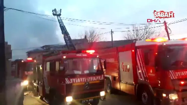 İstanbul Pendik'te fabrika yangını!