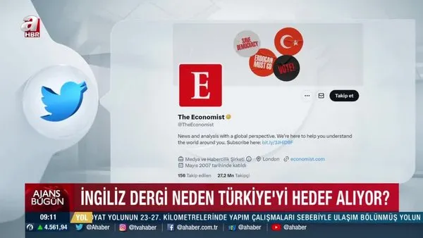 The Economist dergisinin Erdoğan düşmanlığı | Video