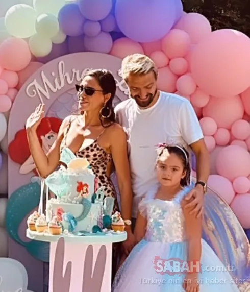Şükran Ovalı ve Caner Erkin’in kızları Mihran Ela 6 yaşında! İşte doğum gününden ilk kareler!