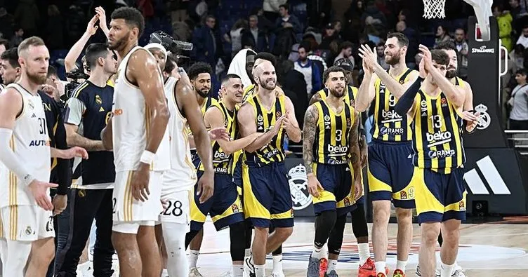 Fenerbahçe Beko, Real Madrid’i 89-79 mağlup etti