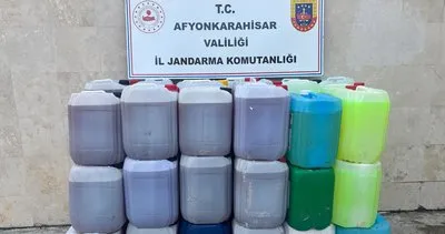 Afyon’da jandarmadan kaçak temizlik ürünlerine darbe #afyonkarahisar