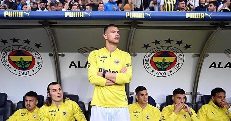 Fenerbahçe’de şaşırtan karar: Dzeko kulübede