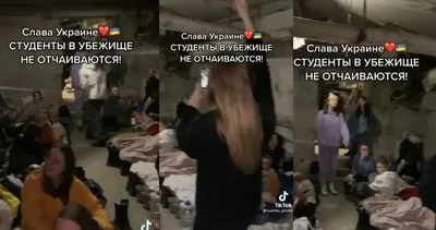 Son dakika: Rusya Ukrayna savaşında 7. gün! Ukraynalı kadınlar sığınaktan paylaştı...