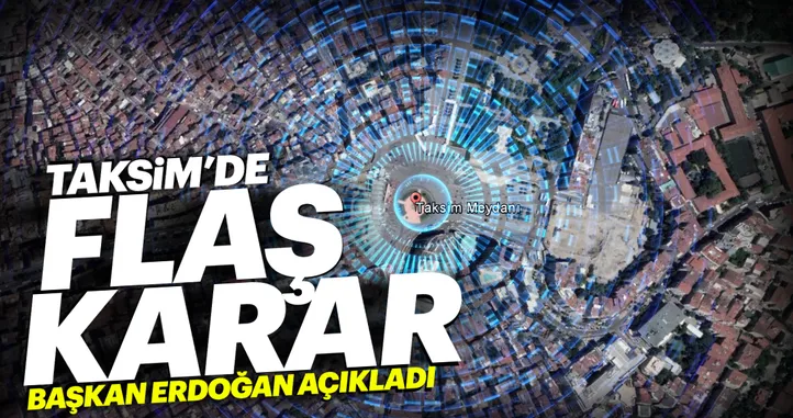 BaÅ?kan ErdoÄ?an'ın 100 günlük eylem programında Taksim ayrıntısı