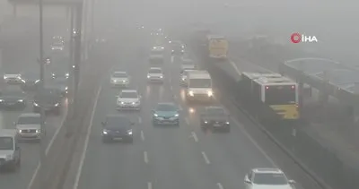 İstanbul’da ulaşıma sis engeli: Görüş mesafesi 20 metreye kadar düştü!