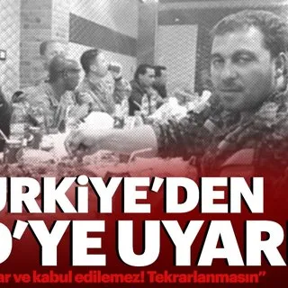Türkiye, ABD'ye uyarı yapıldığını açıkladı