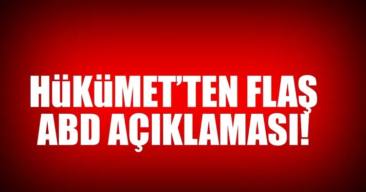 Bekir Bozdağ’dan flaş ABD çıkışı