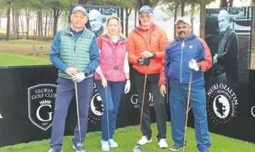 Nuri Özaltın Golf Turnuvası başladı
