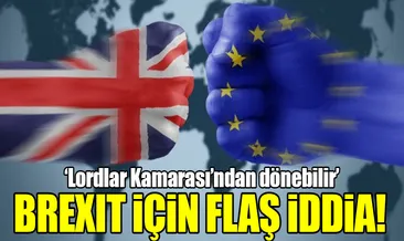 Brexit yasası Lordlar Kamarası’ndan dönebilir!