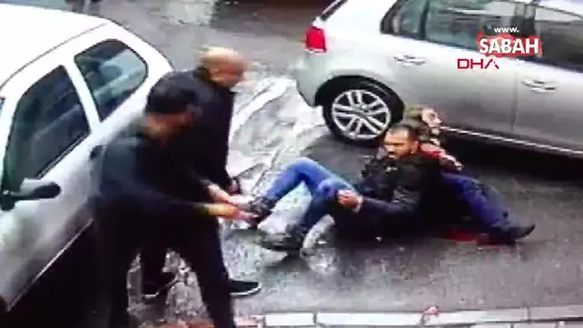 Son dakika! İstanbul Şişli'de dede ve torununa silahlı saldırı anı kamerada | Video
