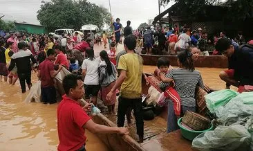 Laos’ta baraj çöktü. 3 bin kişi kurtarılmayı bekliyor