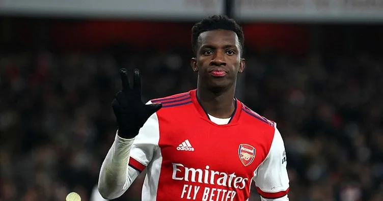 Eddie Nketiah coştu! Arsenal yarı finale yükseldi