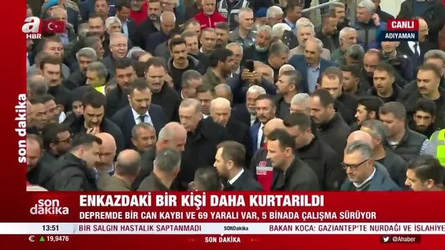 Son Dakika: Başkan Erdoğan ve Bahçeli Adıyaman'da | Video