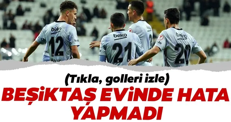 Beşiktaş yükselişini Ziraat Türkiye Kupası’nda da sürdürdü