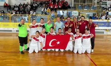 Down Sendromlular Futsal Milli Takımı Avrupa şampiyonu oldu!
