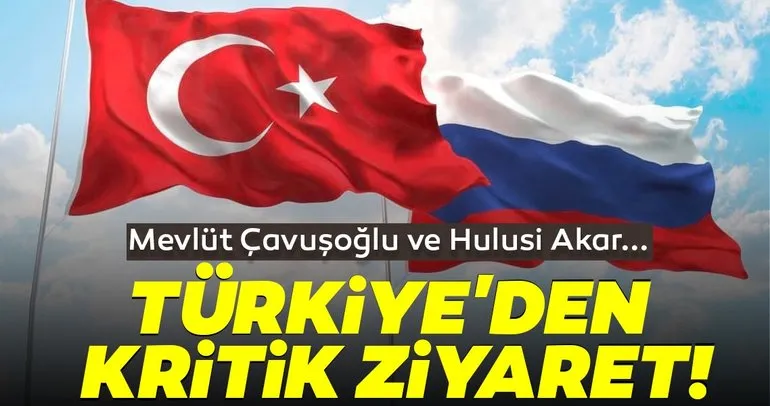 Son dakika haberi: Türkiye’den kritik ziyaret! Çavuşoğlu ve Akar Moskova’ya gidecek