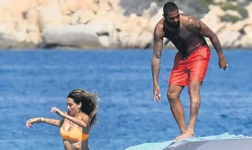 Boateng çoktan tatile çıktı bile!