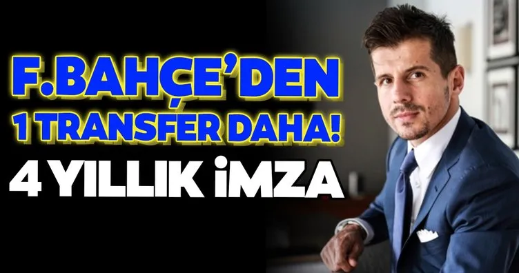 Transferde son dakika: Fenerbahçe’den bir transfer daha! 4 yıllık imza