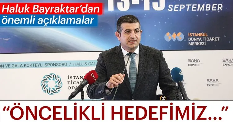 SAHA İstanbul Başkanı Bayraktar: Hedefimiz savunma sanayimizde milli sistemler geliştirmek