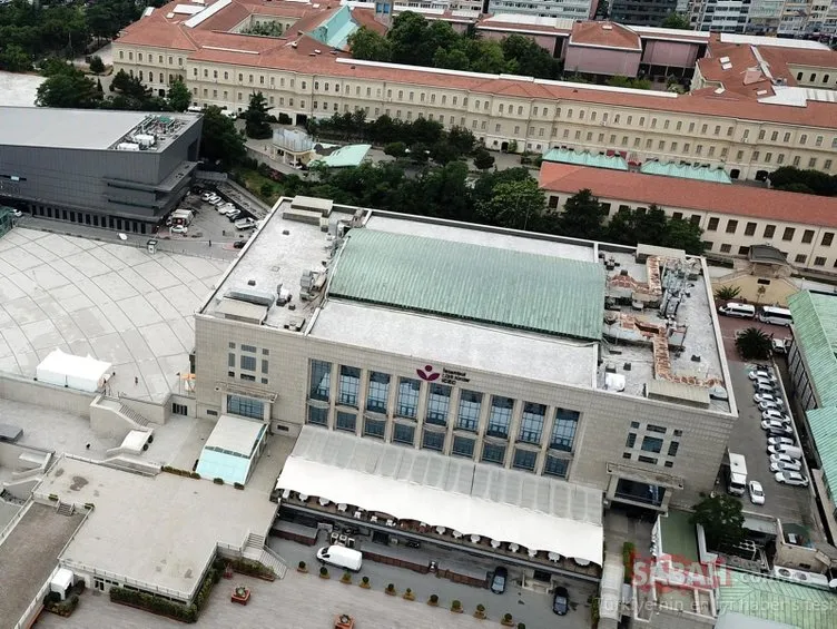 Ortak yayının yapılacağı Lütfü Kırdar Kongre Merkezi ve çevresinde geniş güvenlik önlemleri alındı
