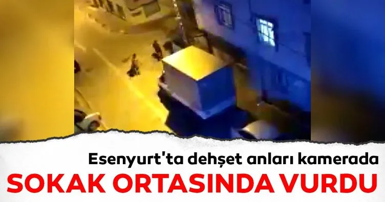 Son dakika: İstanbul Esenyurt'ta dehşet anları kamerada ...