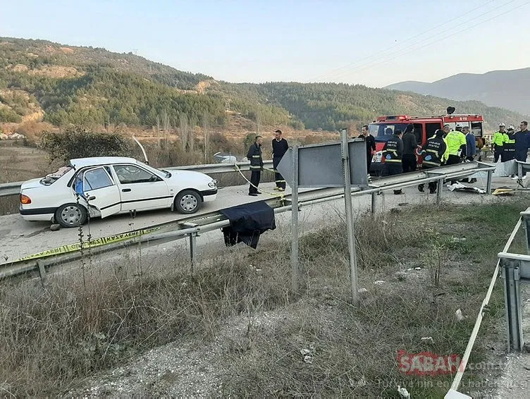 Karabük’te kızlarını görmeye gelen aile kazada öldü