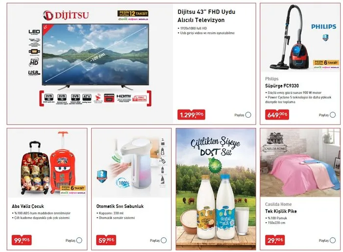 BİM aktüel 5 Haziran 2020 kataloğu ile fırsat ürünlerini ve indirimleri