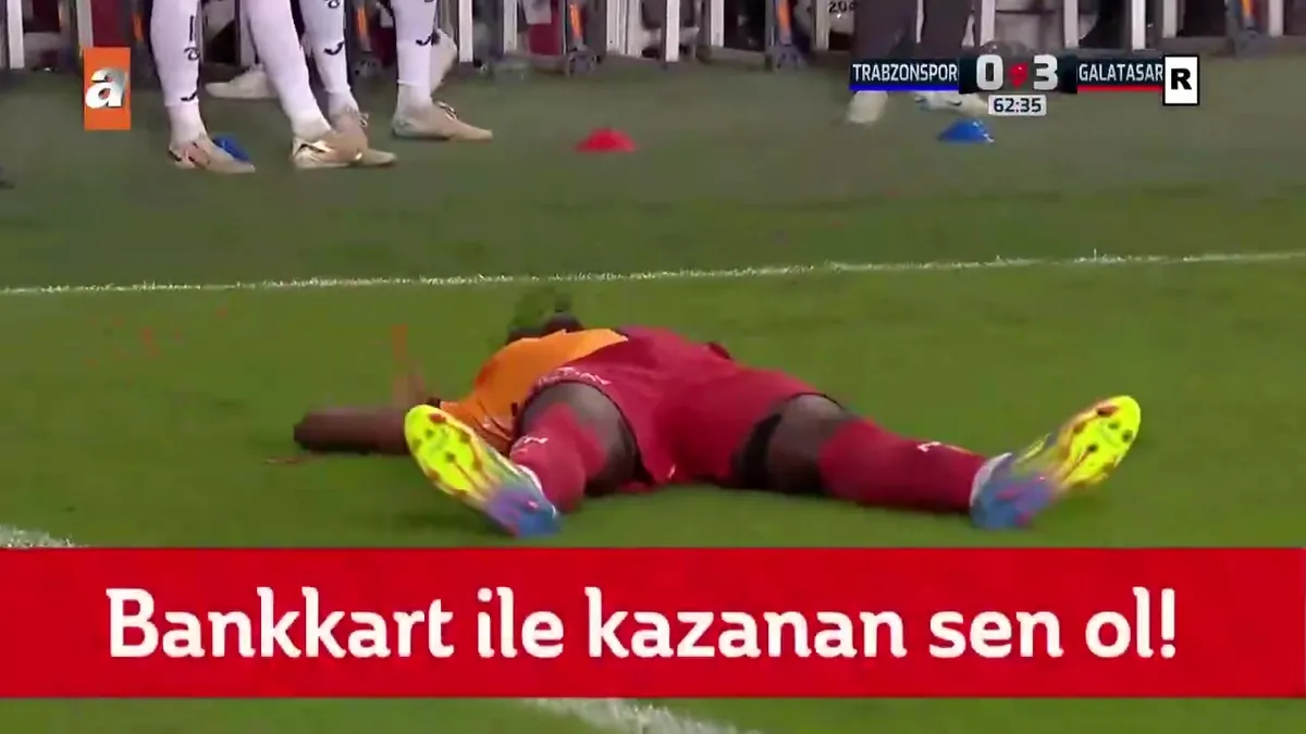 Trabzonspor 0-3 Galatasaray (MAÇ ÖZETİ)