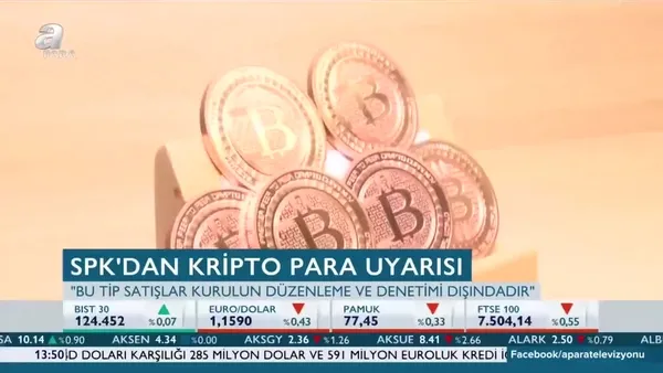 SPK'dan 'Kripto Para' uyarısı!