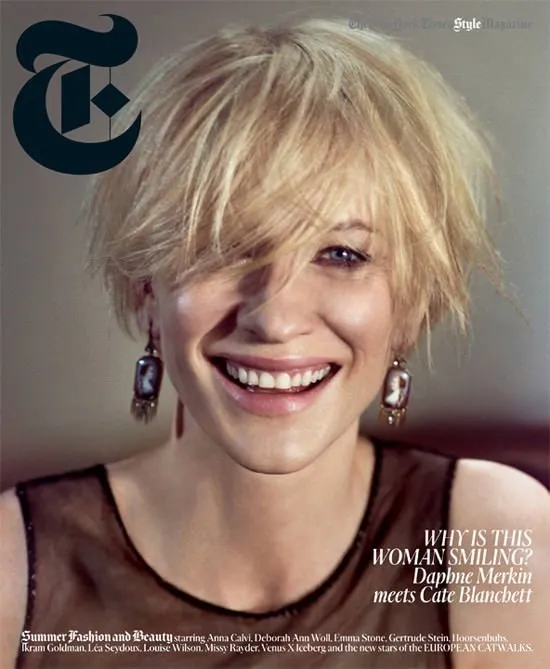 Cate Blanchett, NYT Magazine’e kapak oldu