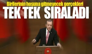 Erdoğan Cumhurbaşkanlığı sistemi maddelerini anlattı