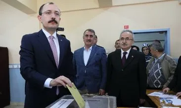 Bakan Mehmet Muş’un sandığından Başkan Erdoğan çıktı