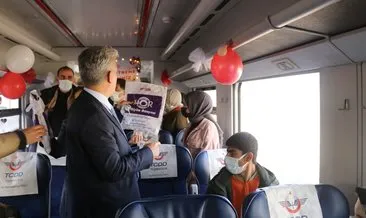 Engelsiz trenle eğlenceli yolculuk #erzincan Engelsiz trenle eğlenceli yolculuk #erzincan