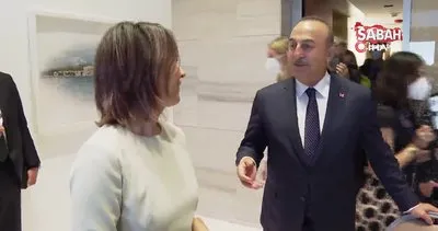 Dışişleri Bakanı Çavuşoğlu, Almanya Dışişleri Bakanı Baerbock ile görüştü | Video