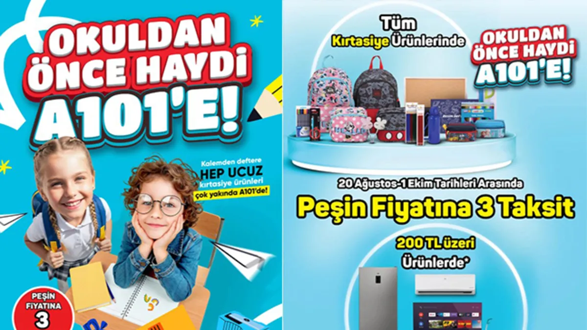 A101 kırtasiye ürünleri kataloğu