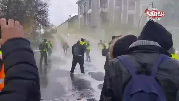 Sarı Yelekliler AB’nin kalbi Brüksel’de polisle çatışıyor