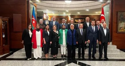 Kırşehirli şehit aileleri Azerbaycan büyükelçisi ile bir araya geldi