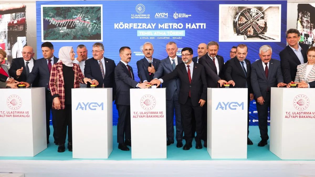 Körfezray ile Kocaeli hak ettiği yatırıma kavuştu