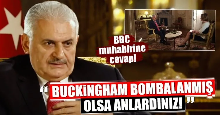 Başbakan’dan BBC’nin FETÖ sorusuna Buckingham cevabı