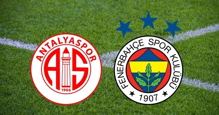 Antalyaspor Fenerbahçe maçı hangi kanalda? Süper Lig Antalyaspor Fenerbahçe ne zaman, saat kaçta?