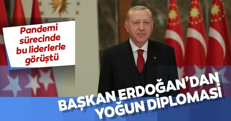 Başkan Erdoğan'dan yoğun diplomasi