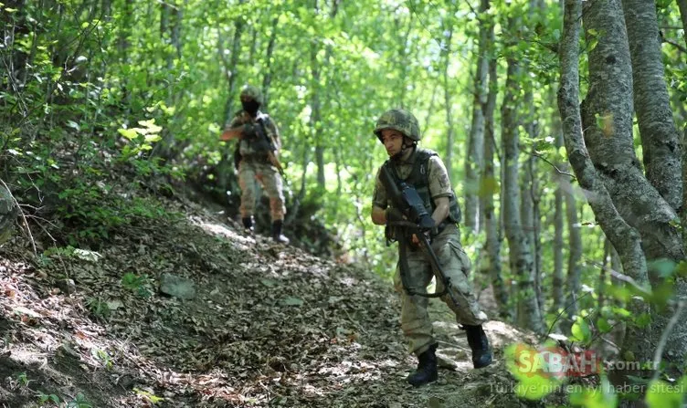 Gümüşhane’de terör örgütü PKK’ya ait silah ve erzak deposu imha edildi