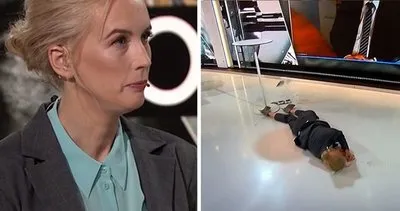 İsveç’de televizyon muhabiri canlı yayında bayıldı