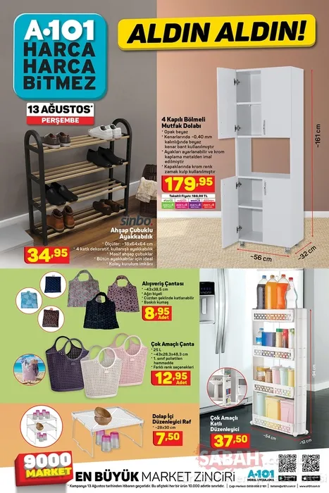A101 aktüel ürünler kataloğu yayınlandı! Yeni A101 aktüel ürünler listesi