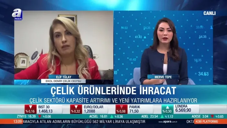 Pandemide demir-çelik’e talep arttı