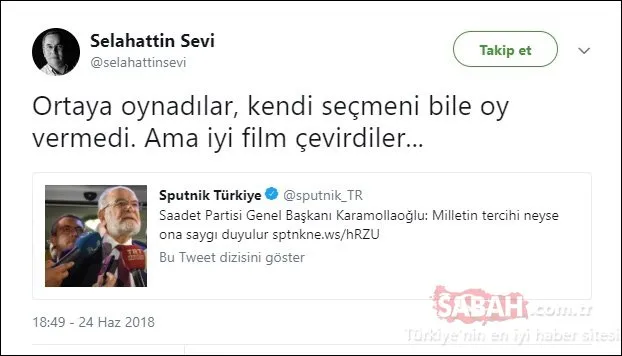 FETÃ'cüler sosyal medyada Åok geçirdi