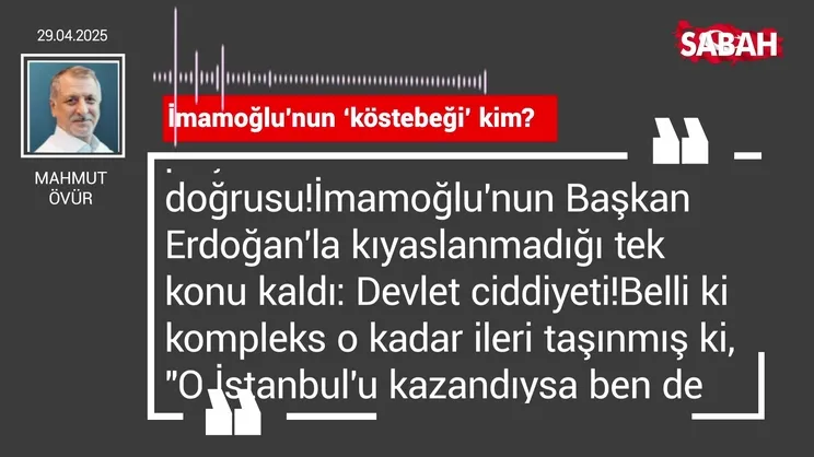Mahmut Övür | İmamoğlu’nun ‘köstebeği’ kim?
