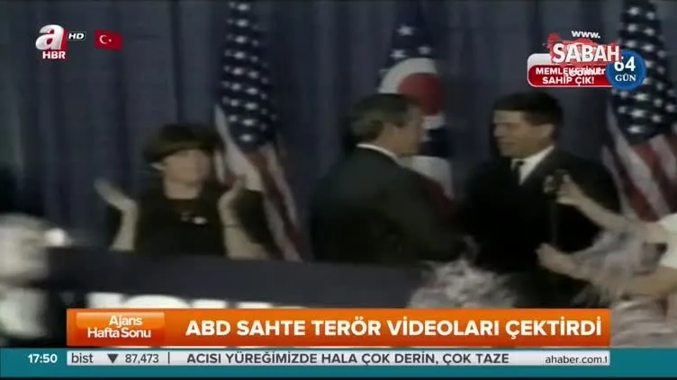 ABD sahte terör videoları çekti